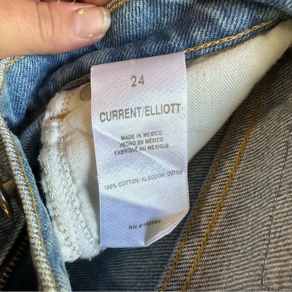 Current Elliott | NWT Size 24 The Boyfriend Original Fit Jeans - Picture 9 of 16